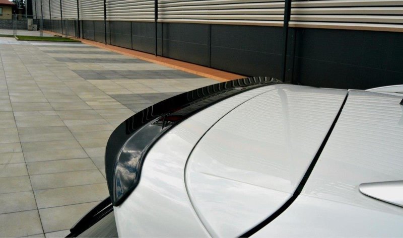 Maxton Spoiler CAP für Vw Tiguan Mk2 R-Line schwarz Hochglanz VW-TI-2-RLINE-CAP1-G