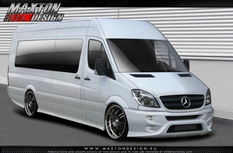Maxton Front Stoßstange Mercedes Sprinter Mk2 ME-SP-2-F1