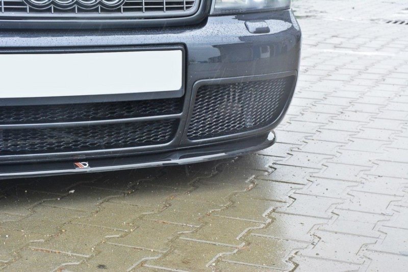 Maxton Front Ansatz für AUDI S4 B5 schwarz Hochglanz AU-S4-B5-FD1-G