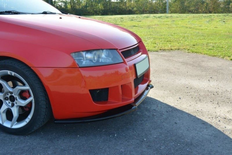 Maxton Front Ansatz für FIAT STILO Schumacher ED schwarz matt FI-ST-1-SCH-FD1-T