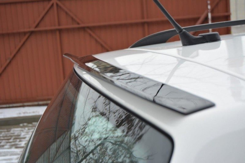 Maxton Spoiler CAP für VW PASSAT B5 Kombi schwarz Hochglanz VW-PA-B5-VA-CAP1-G