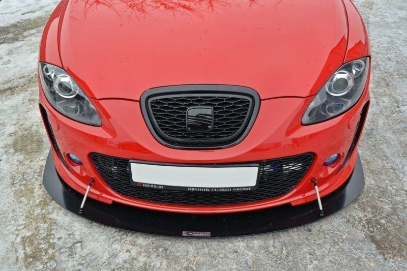 Maxton Racing Front Ansatz V.1 für SEAT LEON MK2 MS DESIGN SE-LE-2-MS-CNC-FD1