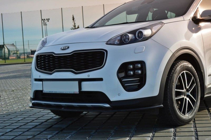 Maxton Front Ansatz für KIA SPORTAGE mk4 GT-Line schwarz Hochglanz KI-SP-4-GT-FD1-G