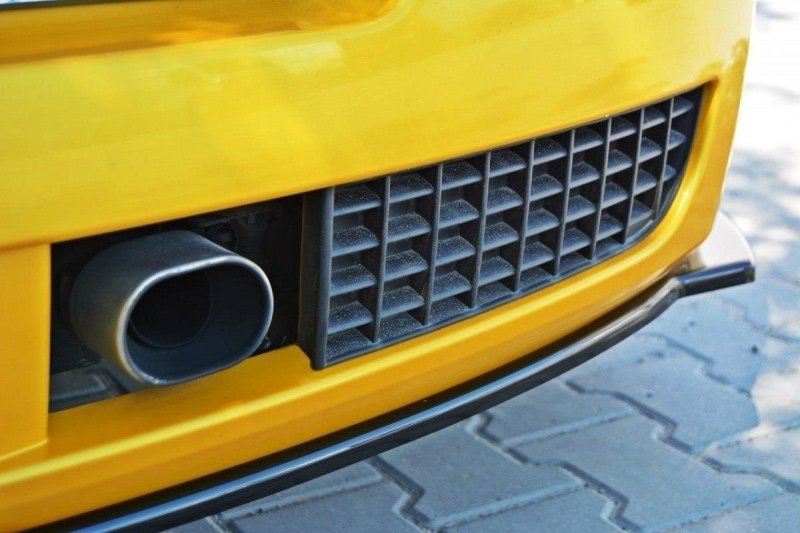 Maxton Diffusor Heck Ansatz für RENAULT MEGANE II RS schwarz matt RE-ME-2-RS-RSD1-T