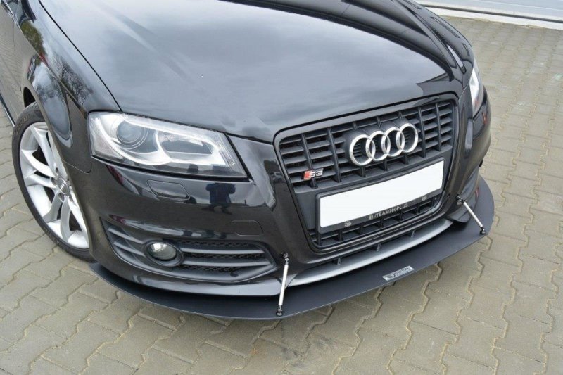 Maxton Front Sport Diffusor Audi S3 8P FL AU-S3-2F2-CNC-FD1