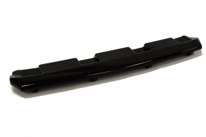 Maxton Mittlerer Diffusor Heck Ansatz für AUDI S8 D3 DTM LOOK schwarz Hochglanz AU-S8-D3-RD1+RD2-G