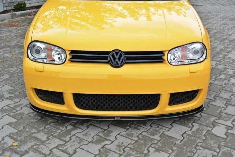 Maxton Front Ansatz für VW GOLF 4 R32 schwarz Hochglanz VW-GO-4-R32-FD1-G
