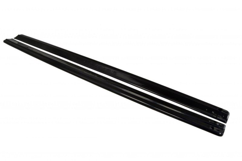 Maxton Seitenschweller Ansatz für Audi S8 D4 FL schwarz Hochglanz AU-S8-D4-SD1-G