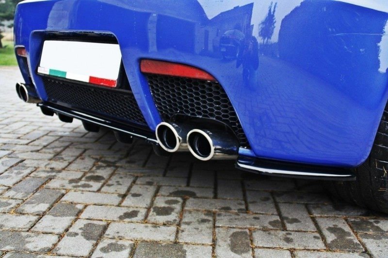 Maxton Heck Ansatz Flaps Diffusor für ALFA ROMEO 147 GTA schwarz Hochglanz AL-147-1-GTA-RSD1-G