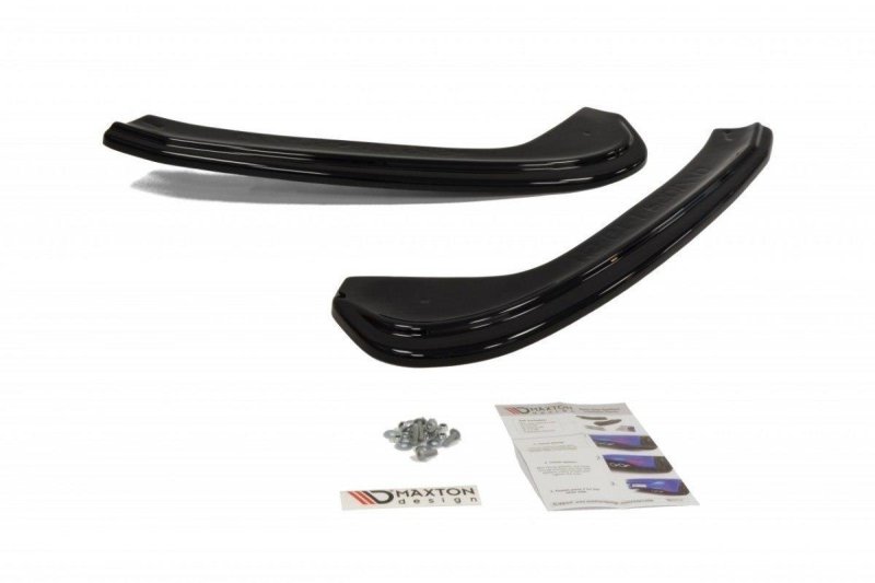 Maxton Heck Ansatz Flaps Diffusor für MASERATI GRANTURISMO 2007-2011 schwarz Hochglanz MS-GT-1-RSD1-G