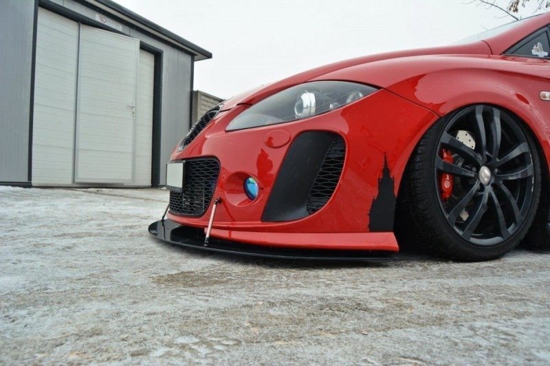 Maxton Racing Front Ansatz V.1 für SEAT LEON MK2 MS DESIGN SE-LE-2-MS-CNC-FD1