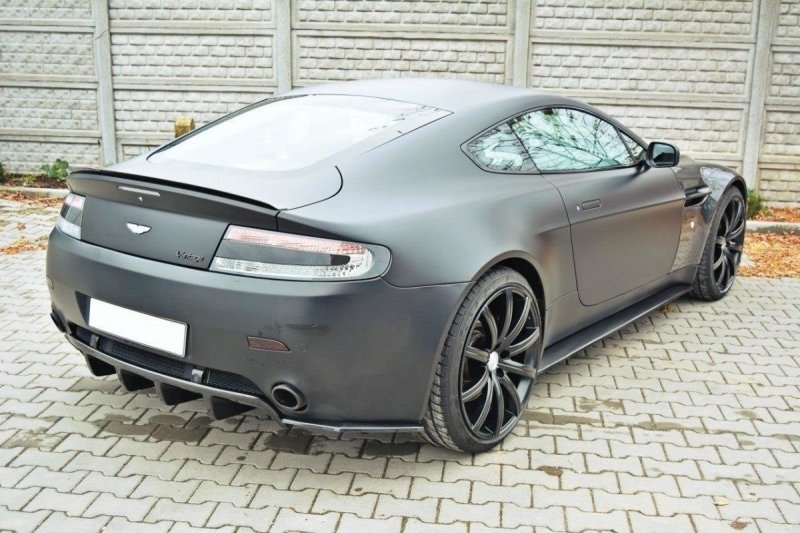 Maxton Spoiler CAP für ASTON MARTIN V8 VANTAGE schwarz Hochglanz AM-V8-VA-1-CAP1-G