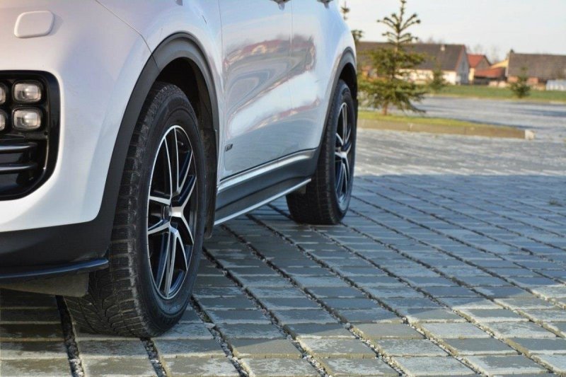Maxton Seitenschweller Ansatz für KIA SPORTAGE mk4 GT-Line Carbon Look  KI-SP-4-GT-SD1-C