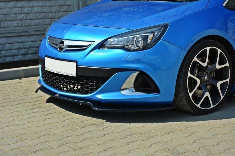 Maxton Front Ansatz für OPEL ASTRA J OPC / VXR v.2 schwarz Hochglanz OP-AS-4-OPC-FD2-G