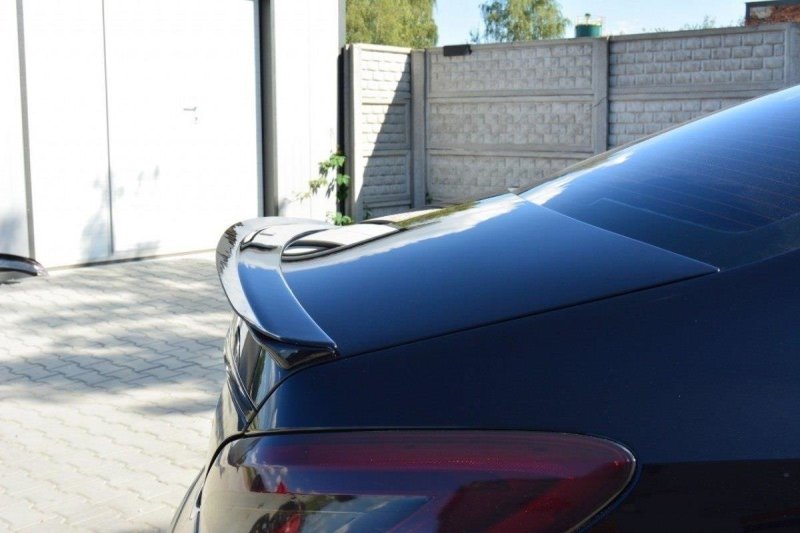 Maxton Spoiler CAP für MERCEDES CLS C218 AMG LINE schwarz Hochglanz ME-CLS-218-CAP1-G