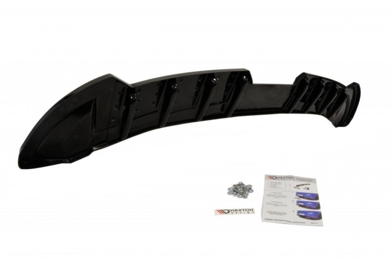 Maxton Diffusor Heck Ansatz für SEAT IBIZA 4 SPORTCOUPE (vor Facelift) DTM LOOK schwarz Hochglanz SE-IB-4-SC-RSD1+RD1-G