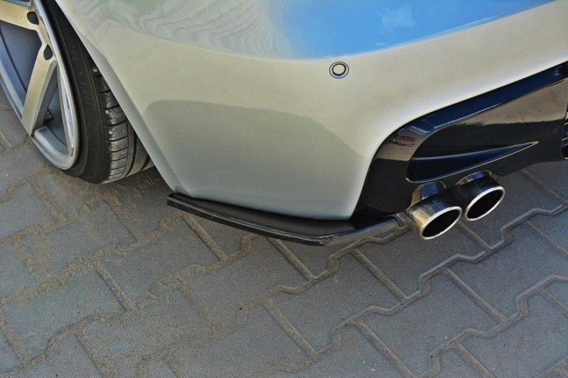 Maxton Heck Ansatz Flaps Diffusor für BMW 1er E87 Standard/M-Performance schwarz Hochglanz BM-1-87-MPACK-RSD1-G