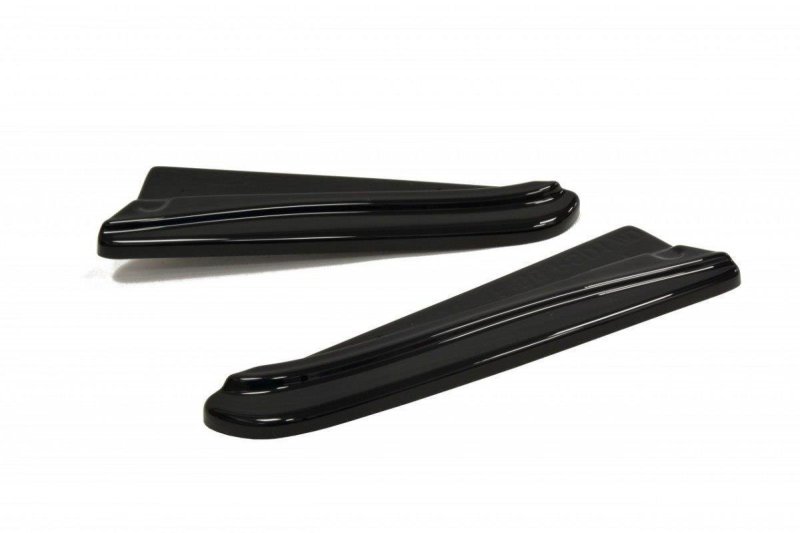 Maxton Heck Ansatz Flaps Diffusor für JAGUAR XF X250 SPORTBRAKE schwarz Hochglanz JA-XF-1F-SB-RSD1-G