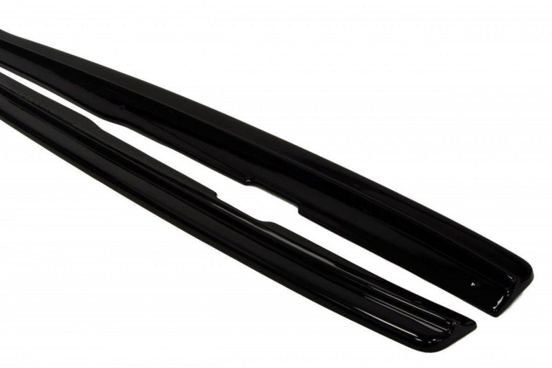 Maxton Seitenschweller Ansatz für Ford Focus RS Mk3 schwarz Hochglanz FO-FO-3-RS-SD1-G