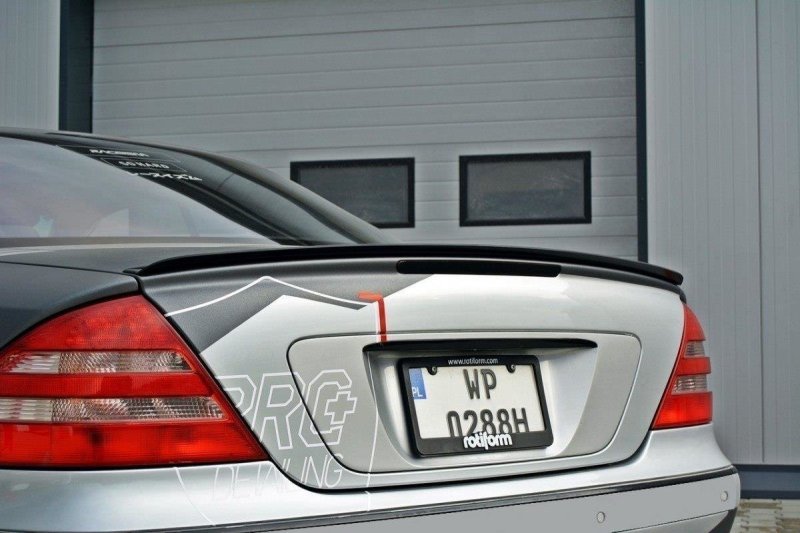 Maxton Spoiler CAP für MERCEDES CL-KLASSE C215 schwarz Hochglanz ME-CL-215-CAP1-G