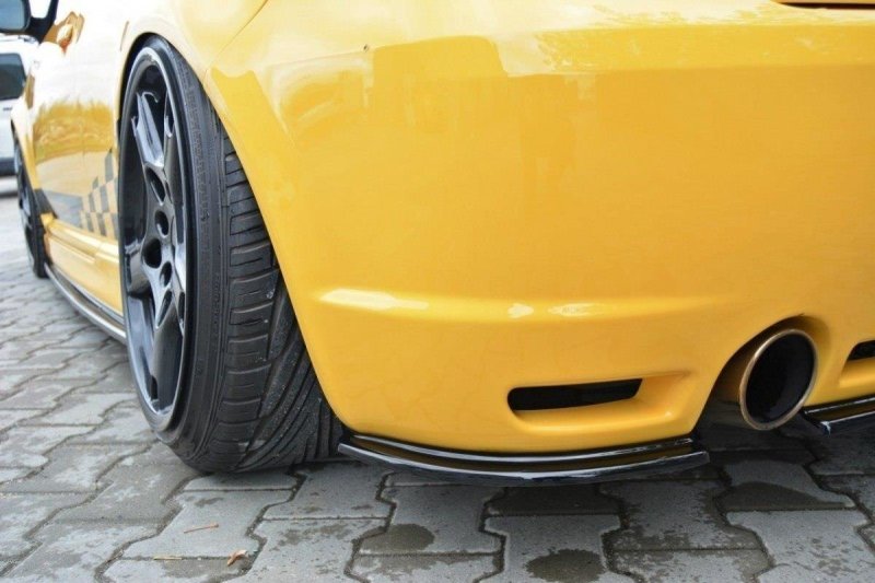 Maxton Heck Ansatz Flaps Diffusor für VW GOLF 4 R32 schwarz Hochglanz VW-GO-4-R32-RSD1-G
