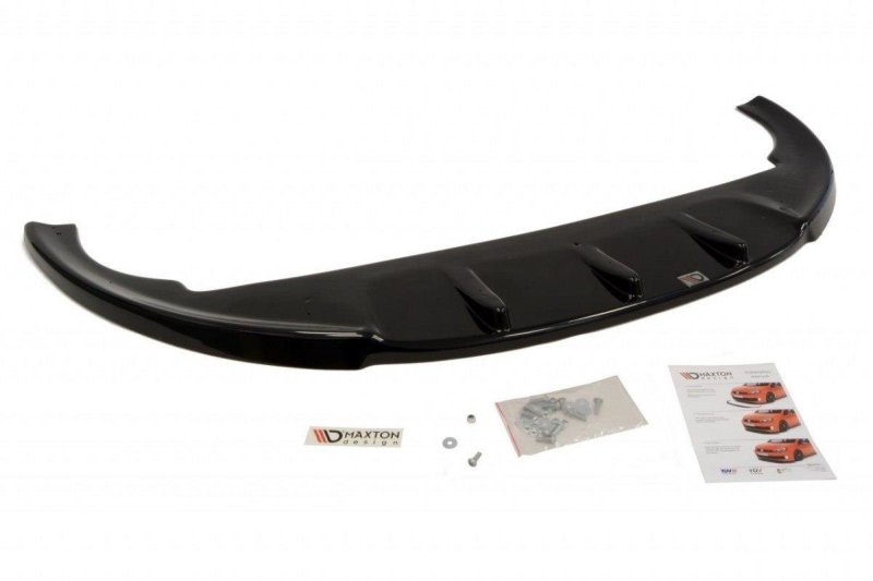 Maxton Front Ansatz für FIAT BRAVO II schwarz Hochglanz FI-BR-2-FD1-G