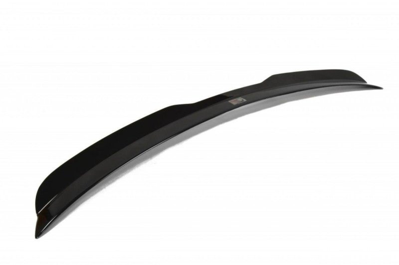 Maxton Spoiler CAP für MERCEDES C-KLASSE W204 Kombi Facelift schwarz Hochglanz ME-C-204F-ES-CAP1-G