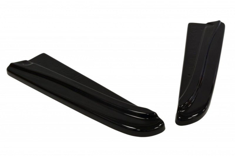 Maxton Heck Ansatz Flaps Diffusor für JAGUAR XF X250 SPORTBRAKE schwarz Hochglanz JA-XF-1F-SB-RSD1-G