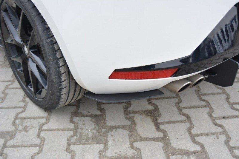 Maxton Diffusor Heck Ansatz für Heckschürze für SEAT LEON III FR SE-LE-3-FR-CNC-RS1