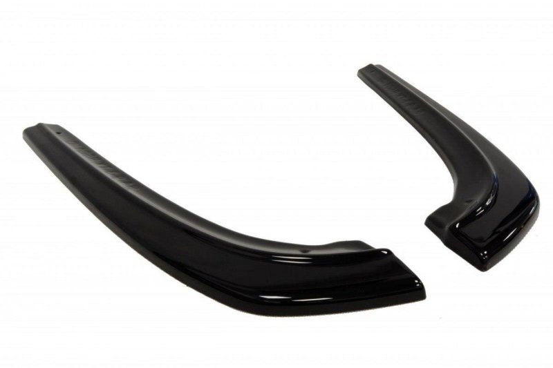 Maxton Heck Ansatz Flaps Diffusor für AUDI S8 D3 schwarz Hochglanz AU-S8-D3-RSD1-G