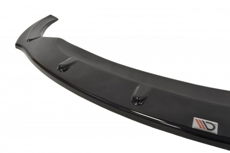 Maxton Front Ansatz für SEAT IBIZA 4 SPORTCOUPE (vor Facelift) schwarz Hochglanz SE-IB-4-SC-FD1-G