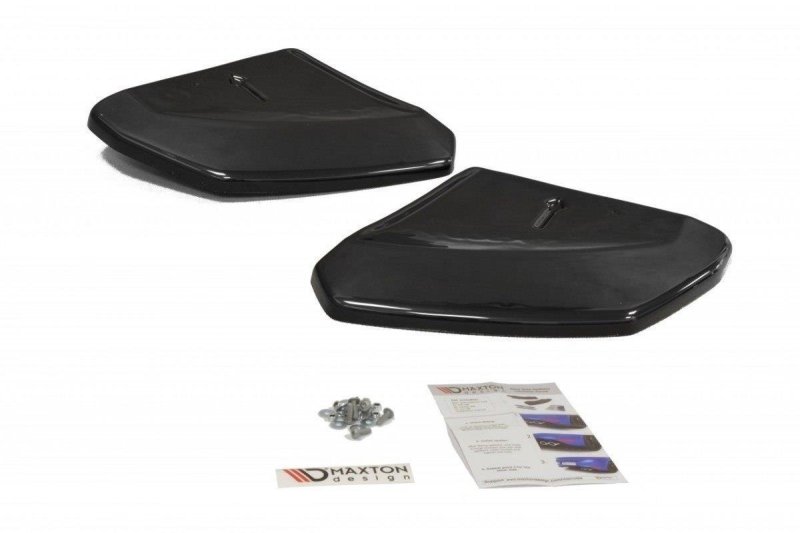 Maxton Heck Ansatz Flaps Diffusor für Audi R8 Mk.2 schwarz Hochglanz AU-R8-2-RSD1-G