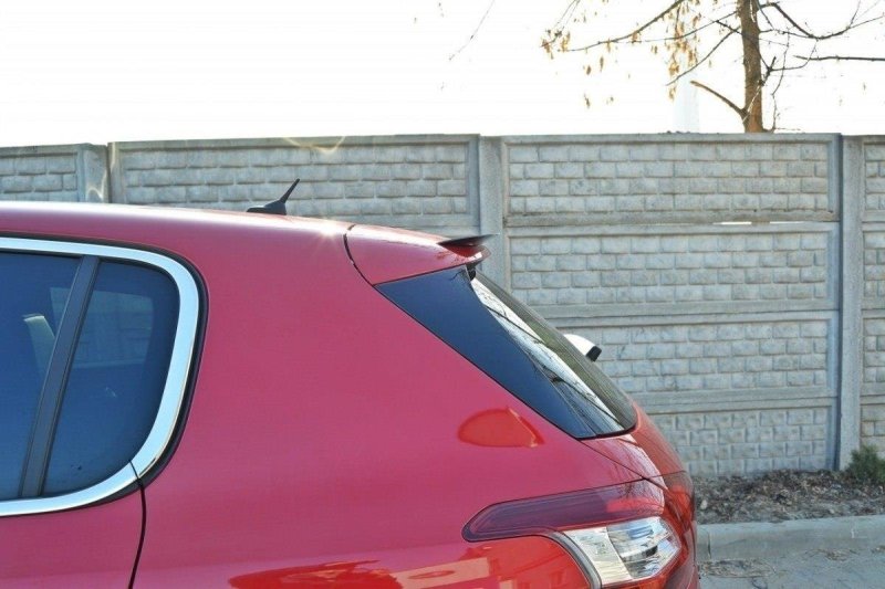 Maxton Spoiler CAP für PEUGEOT 308 II GTI schwarz Hochglanz PE-308-GTI-CAP1-G