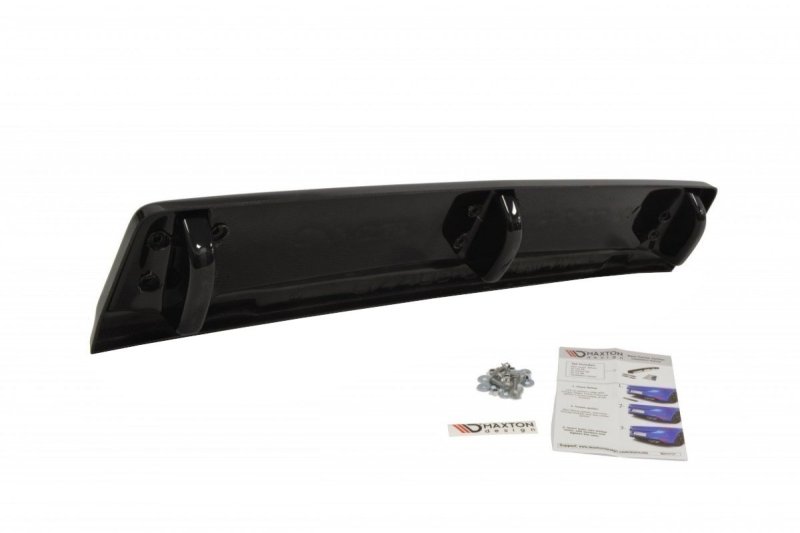 Maxton Mittlerer Diffusor Heck Ansatz für VW GOLF 7 R im DTM LOOK schwarz Hochglanz VW-GO-7-R-RD1+RD2-G