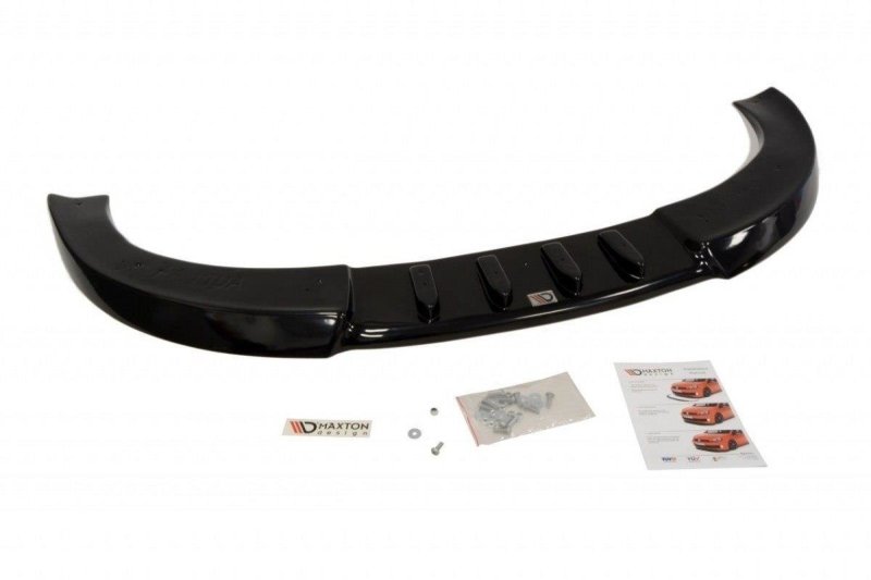 Maxton Front Diffuser V.1 Audi A4 B7 schwarz Hochglanz AU-A4-B7-FD1-G