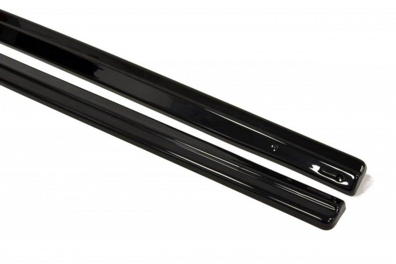 Maxton Seitenschweller Ansatz für VW Polo 6R GTI Facelift schwarz Hochglanz VW-PO-5F-GTI-SD1-G