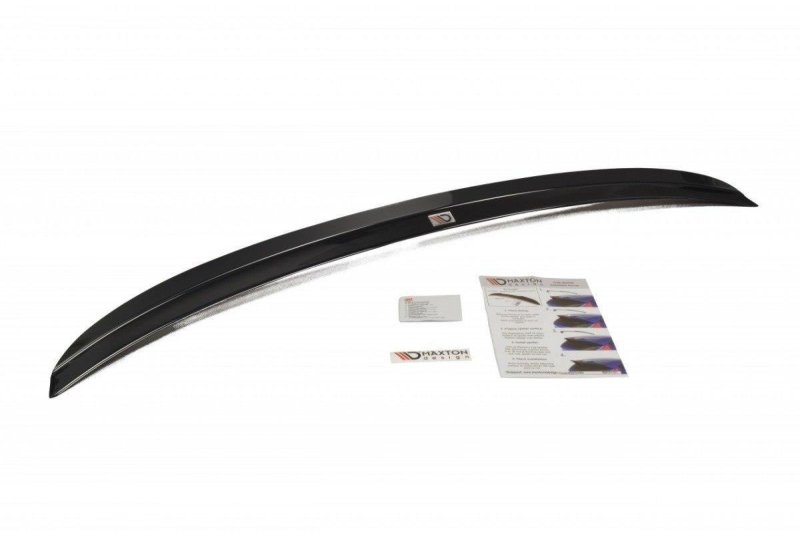 Maxton Spoiler CAP V.1 für Skoda Superb Mk3 / Mk3 FL Hatchback schwarz Hochglanz SK-SU-3-SL-CAP1-G