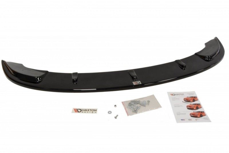 Maxton Front Ansatz für VW PASSAT B5 Carbon Look  VW-PA-B5-FD1-C