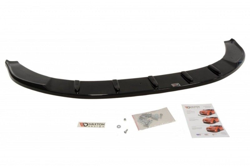 Maxton Front Ansatz für Skoda Superb Mk2 (Fur Sport Frontansatz) schwarz Hochglanz SK-SU-2-SPORT-FD1-G