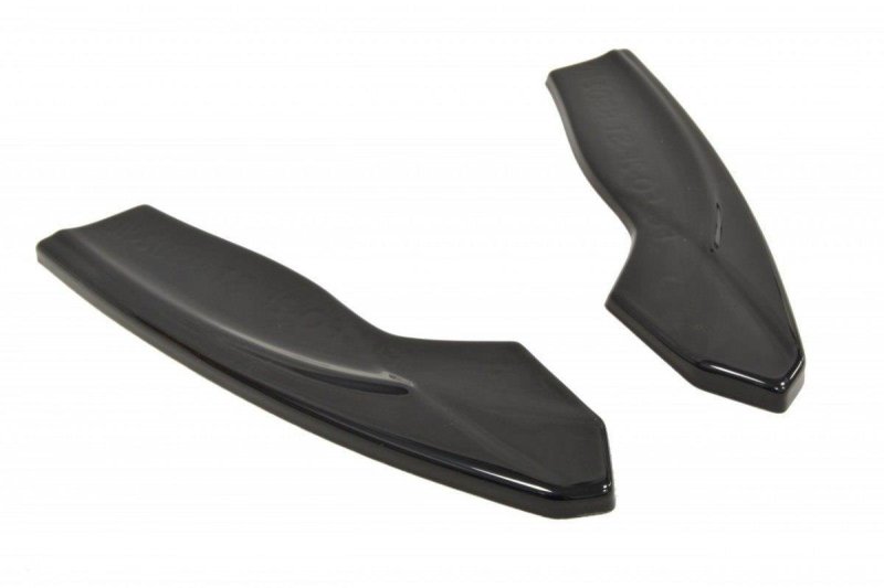 Maxton Heck Ansatz Flaps Diffusor V.2 für Ford Focus ST Mk2 FL schwarz Hochglanz FO-FO-2F-ST-RSD2-G
