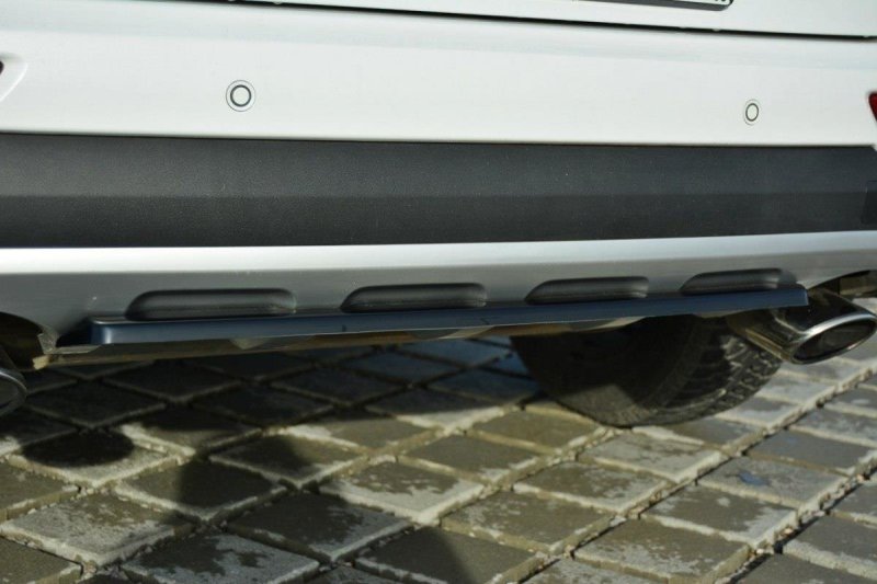 Maxton Mittlerer Diffusor Heck Ansatz für KIA SPORTAGE mk4 GT-Line schwarz Hochglanz KI-SP-4-GT-RD1-G