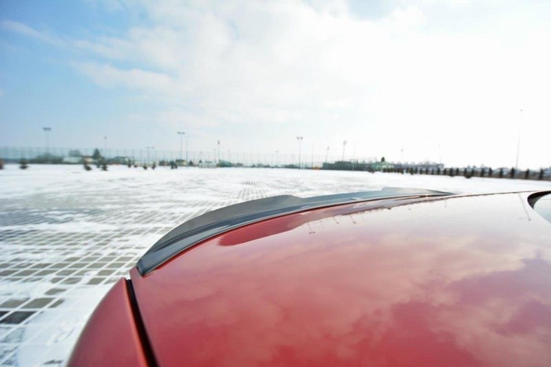 Maxton Spoiler CAP für BMW 3er F30 schwarz Hochglanz BM-3-F30-CAP1-G