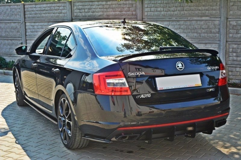 Maxton Heckschürze für Skoda Octavia RS Mk3 / Mk3 FL Hatchback / Kombi SK-OC-3/3F-RS-CNC-RS1