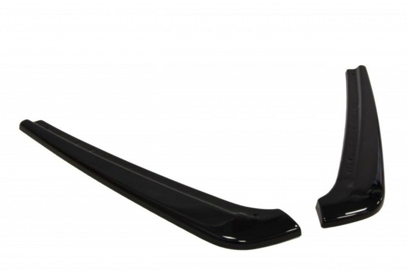 Maxton Heck Ansatz Flaps Diffusor für AUDI A7 S-LINE (FACELIFT) schwarz Hochglanz AU-A7-1F-SLINE-RSD1-G