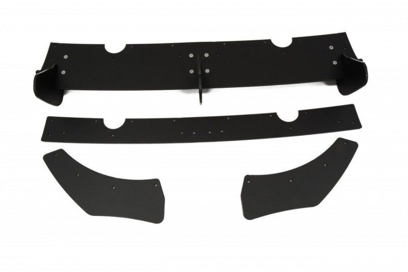 Maxton Diffusor Heck Ansatz für Heckschürze für & Heck Ansatz Flaps Diffusor für VW GOLF 7 GTI  VW-GO-7-GTI-CNC-RS1