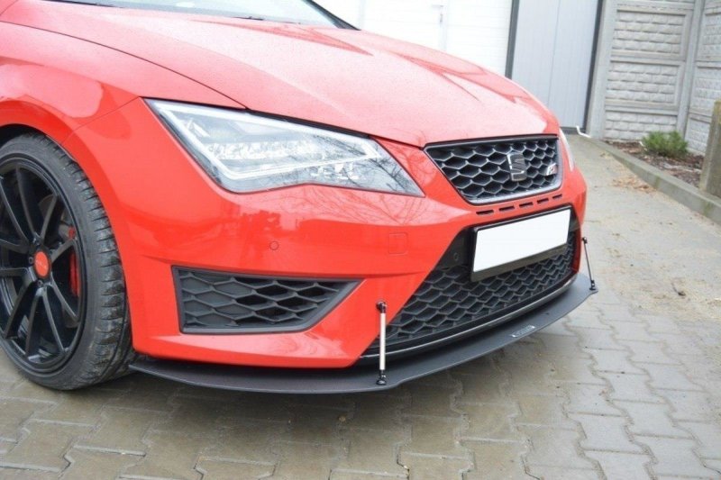 Maxton Racing Front Ansatz für SEAT LEON III CUPRA / FR SE-LE-3-FR-CNC-FD1