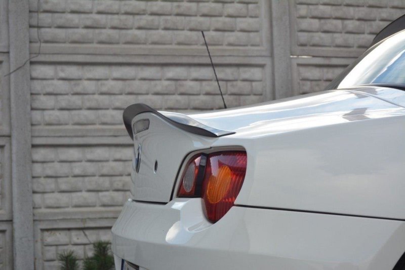 Maxton Spoiler CAP für BMW Z4 E85 vor Facelift schwarz Hochglanz BM-Z4-85-CAP1-G