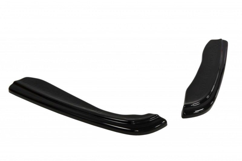 Maxton Heck Ansatz Flaps Diffusor für BMW 3er E46 M Paket COUPE schwarz Hochglanz BM-3-46-C-MPACK-RSD1-G