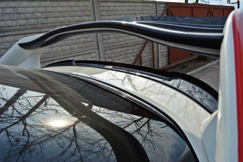 Maxton Spoiler CAP für n.2 HONDA CIVIC IX TYPE R schwarz Hochglanz HO-CI-9-TYPE-R-CAP2-G