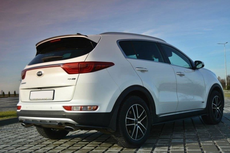 Maxton Spoiler CAP für KIA SPORTAGE mk4 GT-Line schwarz Hochglanz KI-SP-4-GT-CAP1-G